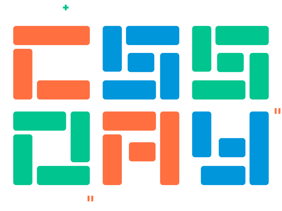 Image showing the CSS Day logo in the Factorial colours