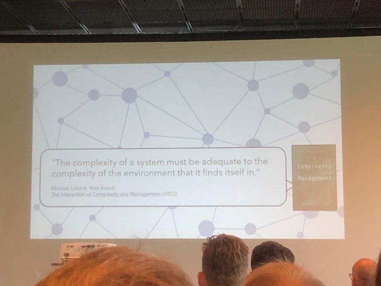 Image showing Keynote with title Versatile Organization Design with the unFIX Model by Jurgen Appelo