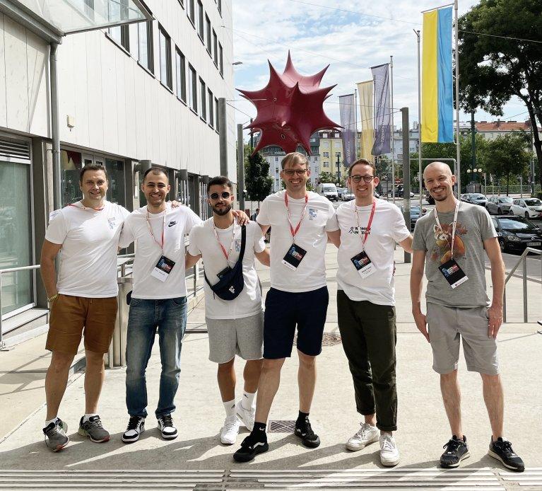 Factorial-Team bei den Drupal Developer Days 2023 in Wien, Österreich