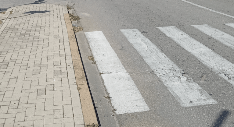 crosswalk in Aruba