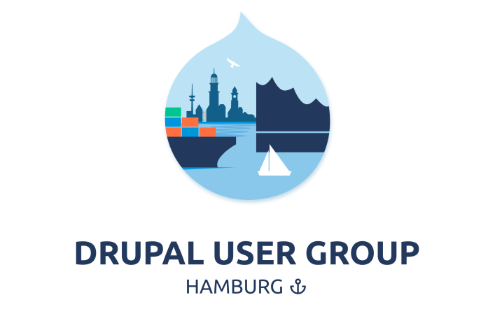 Logo der Drupal User Group Hamburg