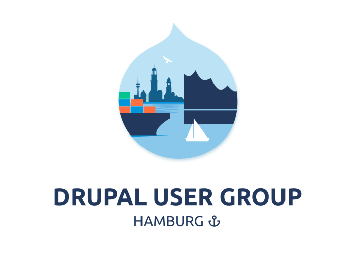 Logo of the Drupal User Group Hamburg